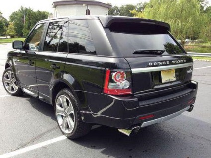 British SUV range rover supercharged specificații, recenzii