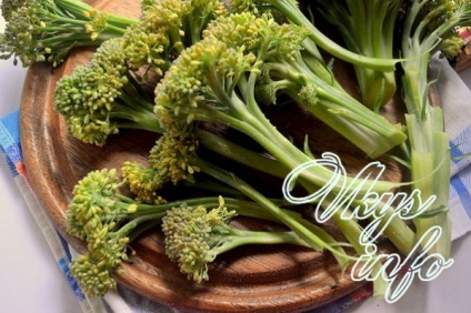 Broccoli într-o rețetă cremoasă cu o fotografie