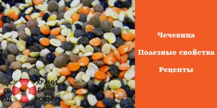 Сочевиця - корисні властивості і рецепти приготування цього продукту