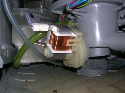 A keringető szivattyú a mosogatógép csere és javítás, hogyan kell ellenőrizni
