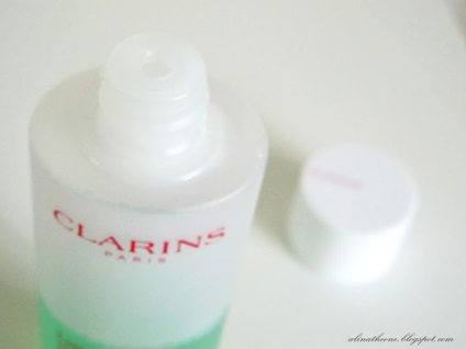 Clarins toning lotion with iris - тонізуючий лосьйон для жирної або комбінованої шкіри, a l i n
