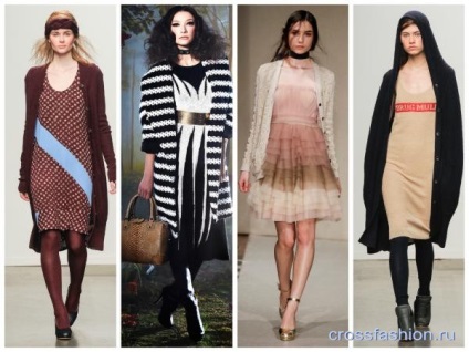 Crossfashion csoport -, mit vegyek kardigán példákat gyűjteményéből őszi-téli 2014-2015