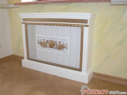 Ecrane decorative (grile) pentru baterii