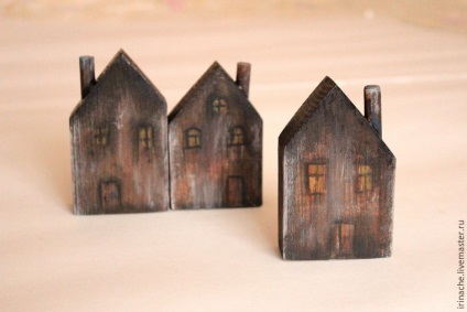 Producem mini-case din lemn pentru decoratiuni - targ de meșteșugari - manual, manual