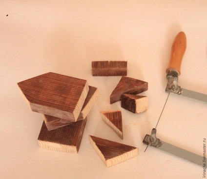 Робимо міні-будиночки з дерева для декору - ярмарок майстрів - ручна робота, handmade