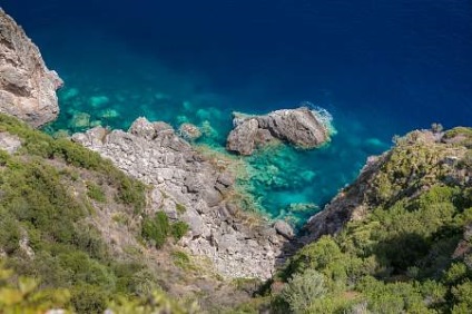 Locuri sălbatice în Paleokastritsa