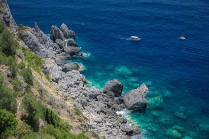 Locuri sălbatice în Paleokastritsa