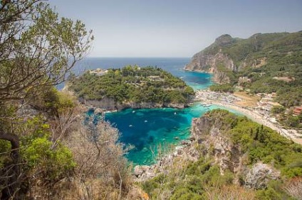 Locuri sălbatice în Paleokastritsa