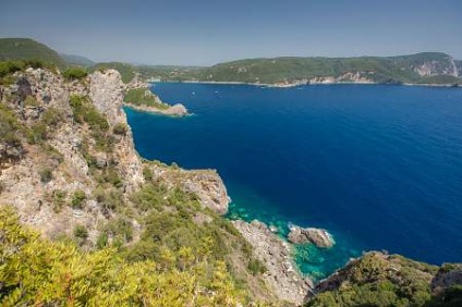 Locuri sălbatice în Paleokastritsa