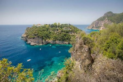 Locuri sălbatice în Paleokastritsa