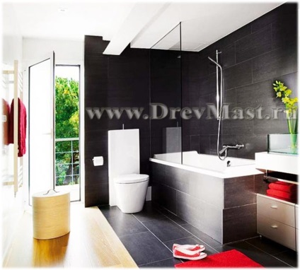 Дизайн ванної кімнати з керамічною плиткою
