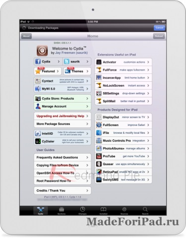 Dispozitive de jailbreak bazate pe iOS 5