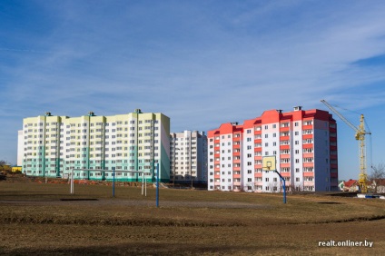 Tour néz, és mennyi a lakások a lakóépület „Green Hills”