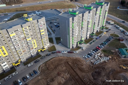 Tour néz, és mennyi a lakások a lakóépület „Green Hills”