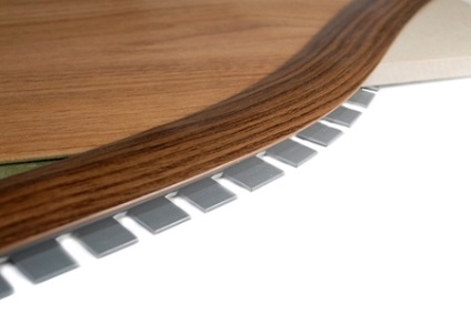 Еластичний поріжок для криволінійних стиків на підлозі step flex (степ флекс), довжина 3 і 6 метрів