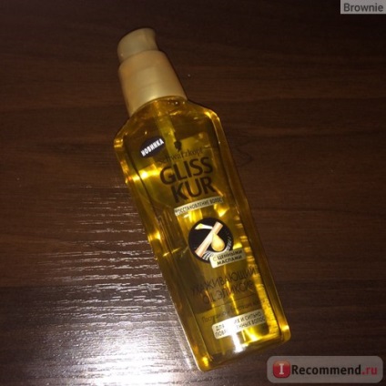 Elixir haj Gliss olaj kur gondozásában - „szilikonok rövid frizura képek„vélemény
