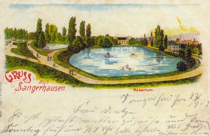 Europa-Rosarium în Sangerhausen (Germania)