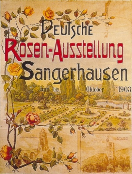 Europa-Rosarium în Sangerhausen (Germania)