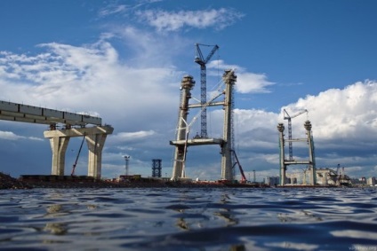 Reportaj foto despre construcția unui satelit în Sankt Petersburg (51 fotografii) - trinitate