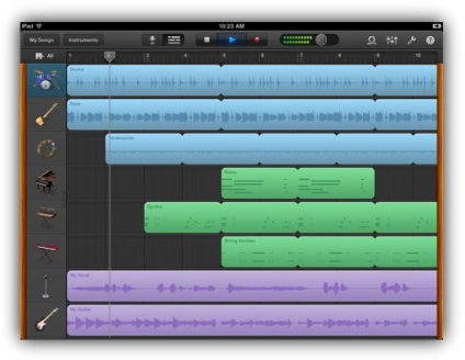 Garageband для ipad огляд можливостей, irumor