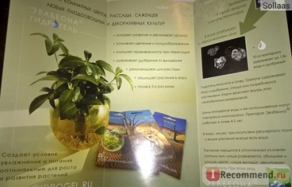 Hidrogen pentru puieți și plante pentru evabone