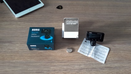 Guitar tuner korg pitchhawk-g, jurnal pacific