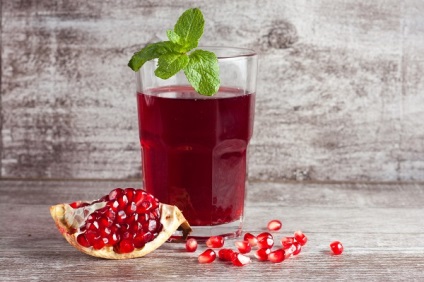 Gránátalma az 1. típusú diabetes mellitus és a 2. lehetséges, hogy enni és inni juice