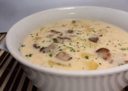 Supa de ciuperci cu brânză topită rețete gătit la domiciliu