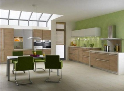 Bucătărie idei interior bucătărie verde de la verde smarald verde la malachit - târg de maeștri
