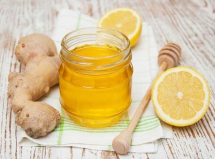 Імбир, мед, лимон для підвищення імунітету