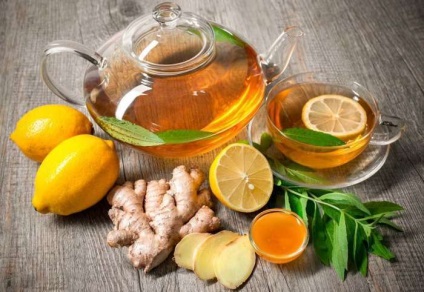 Імбир, мед, лимон для підвищення імунітету