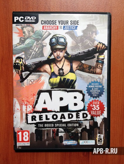 Як купити apb reloaded dvd-box apb reloaded