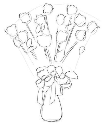 Cum de a desena un trandafir pas cu pas - 4 scheme pas cu pas pentru desenarea trandafirilor