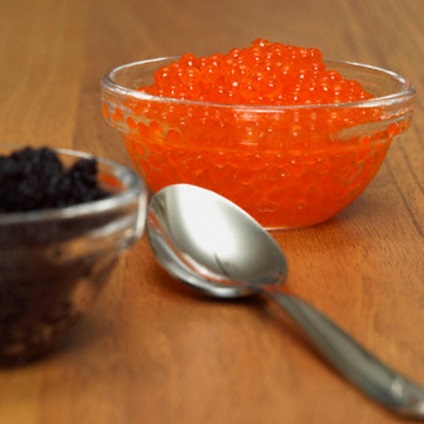 Cum să distingi caviarul roșu - care este mai bine caviarul - alimente