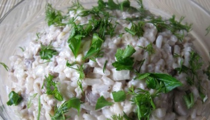 Який салат можна зробити з рисом