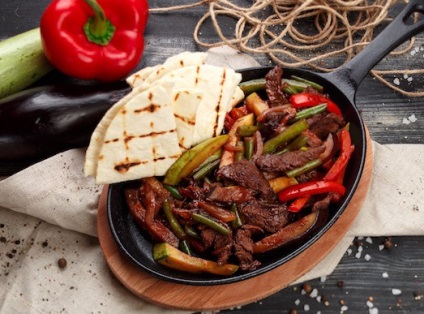 Hogyan kell főzni egy finom fajitas és gyorsan