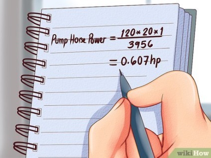Cum se calculează puterea unei pompe de apă