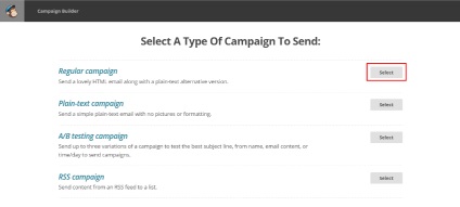 Hogyan lehet e-mail-hírlevelet MailChimp