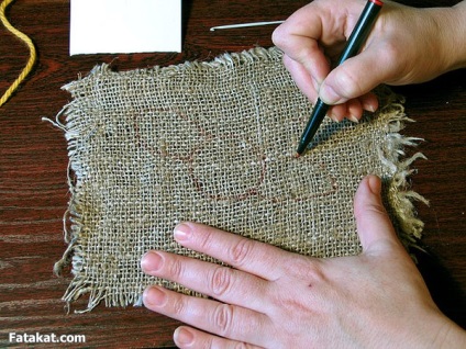 Як зробити килимок з довгим ворсом