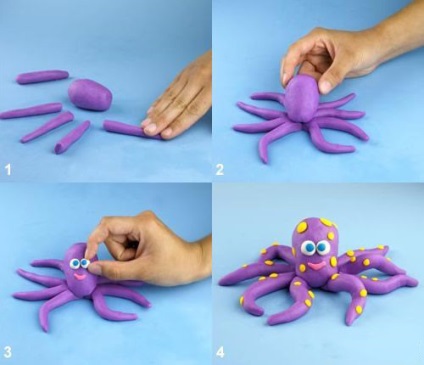 Cum sa faci un caracatiță din mastic