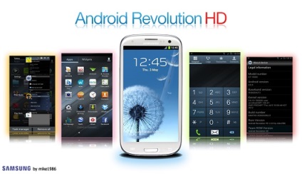 Як встановити android revolution hd на samsung galaxy s3