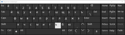 Cum se pornește tastatura de pe ecranul Windows 10