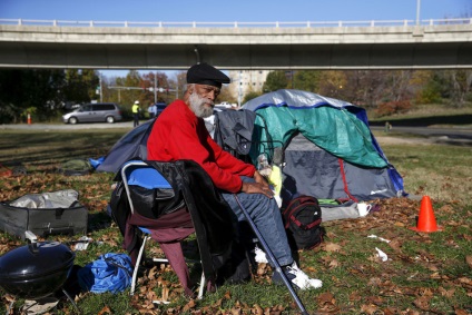Cum trăiesc persoanele fără adăpost în Statele Unite