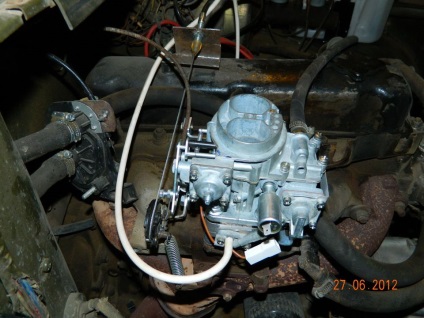 Karburátor DAAZ 4178, főbb jellemzőit és működési elv