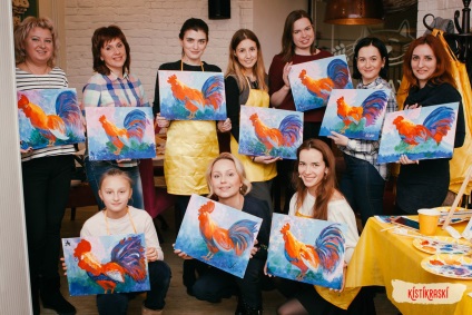 Kistikraski майстер-класи з малювання у Володимирі