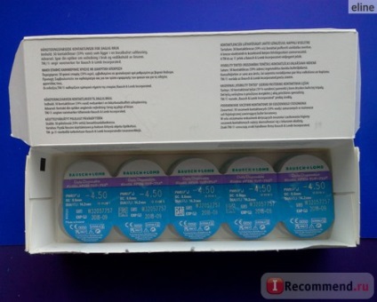 Lentile de contact bausch & sofens zilnic de unica folosinta - 