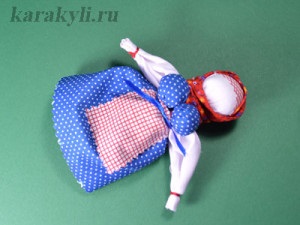 Кормілка вепсская- народна тряпічная лялька, каракулі