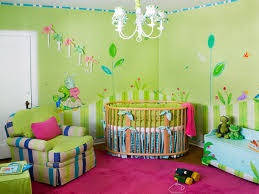 Фарбуємо стіни в дитячій кімнаті, ідеї інтер'єру