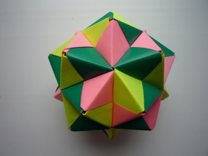 Kusudama „Sonobe» minden-he