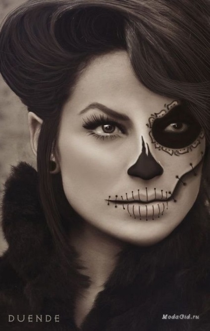Макіяж макіяж на Хеллоуїн 2014